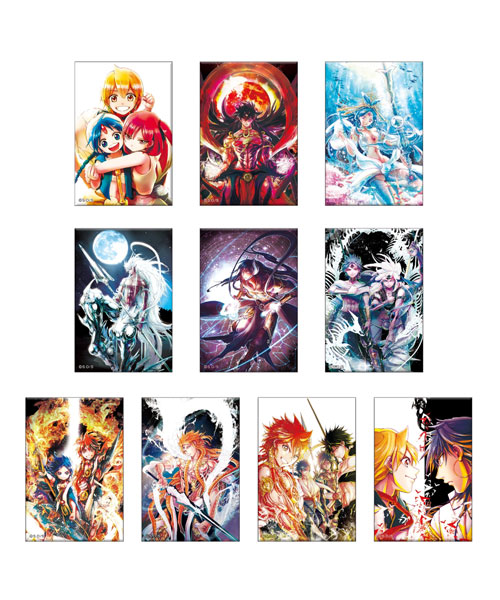 マギ』 イラスト缶バッジコレクション 10個入りBOX[メディコス