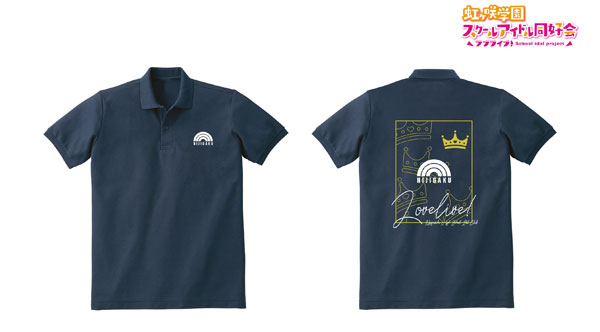 ラブライブ！虹ヶ咲学園スクールアイドル同好会 中須かすみ ポロシャツ メンズ 3L[アルマビアンカ]《在庫切れ》