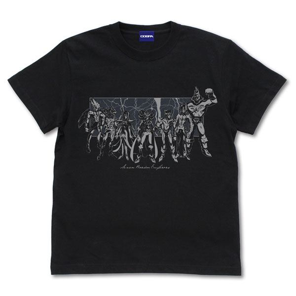 遊☆戯☆王ZEXAL バリアン七皇 Tシャツ/BLACK-L[コスパ]《在庫切れ》
