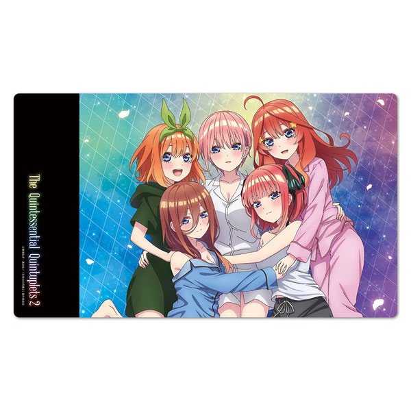 五等分の花嫁∬ キャラクターラバーマットC[一花＆二乃＆三玖＆四葉＆五月][アズメーカー]《在庫切れ》