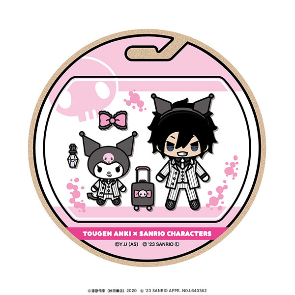 桃源暗鬼 サンリオ ミニ色紙 全種類まとめ売り 一ノ瀬四季 無陀野無人 淀川真澄 桃源暗鬼×サンリオキャラクターズ ウッドコースター ミニキャラ