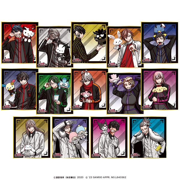 桃源暗鬼×サンリオキャラクターズ ミニ色紙 14個入りBOX[Up Fields