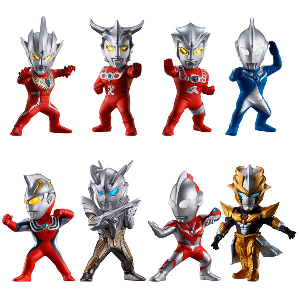 【中古】CONVERGE MOTION ウルトラマン6 全8種セット[バンダイ]