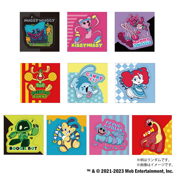 希少　けものフレンズがーでん　ポップセット　シールなどおまけ付き Poppy Playtime ダイカットステッカーコレクション ラムネつき