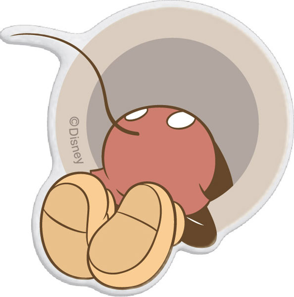 ディズニーキャラクター ダイカットクリア POCOPOCO ミッキーマウス[グルマンディーズ]《在庫切れ》