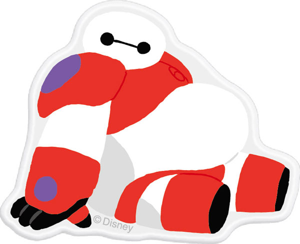 ディズニーキャラクター ダイカットクリア POCOPOCO ベイマックス(パワードスーツ)[グルマンディーズ]《在庫切れ》