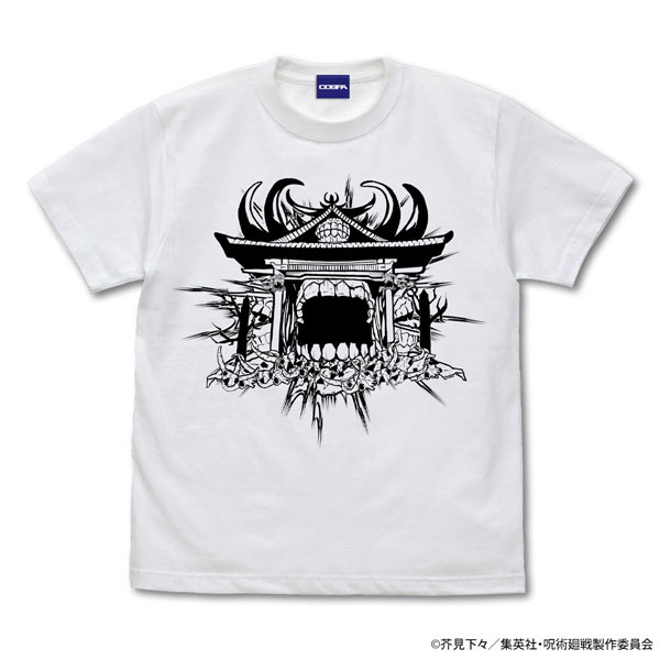 呪術廻戦 伏魔御廚子 Tシャツ/WHITE-M（再販）[コスパ]《０１月予約》