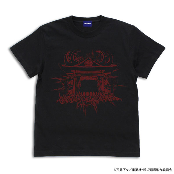 呪術廻戦 伏魔御廚子 Tシャツ/BLACK-XL[コスパ]