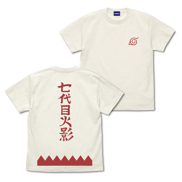 BORUTO-ボルト- NARUTO NEXT GENERATIONS 七代目火影 Tシャツ/VANILLA WHITE-S[コスパ]