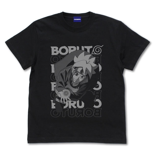 BORUTO-ボルト- NARUTO NEXT GENERATIONS うずまきボルト(カーマ)Tシャツ/BLACK-M[コスパ]