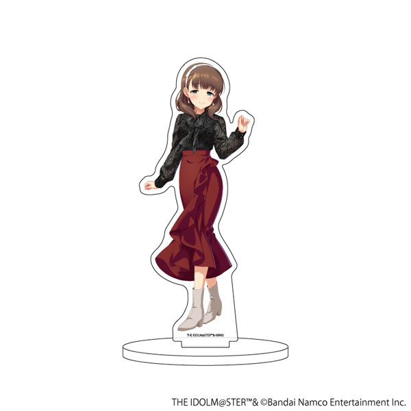 アクリルスタンド「アイドルマスター シンデレラガールズ」01/佐久間まゆ 秋コーデver.(描き下ろしイラスト)[A3]《在庫切れ》