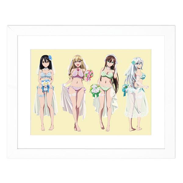 ストライク・ザ・ブラッド 描き下ろしキャラファイングラフ(ウエディング水着) ストライク・ザ・ブラッド 描き下ろしキャラファイングラフ