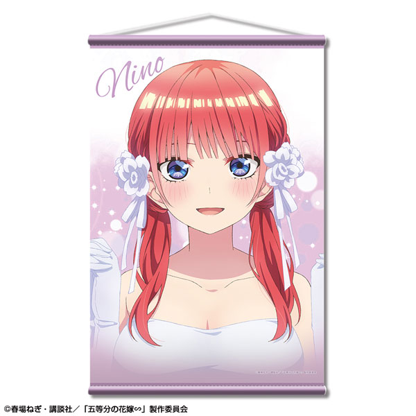 五等分の花嫁∽ B2タペストリー デザイン02(中野二乃)[ライセンス
