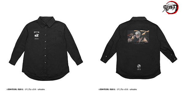 アニメ「鬼滅の刃」 宇髄天元 ロングスリーブシャツ ユニセックス M[アルマビアンカ]【送料無料】《在庫切れ》