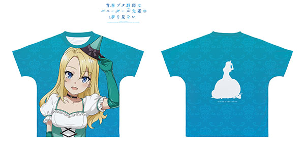 青春ブタ野郎はバニーガール先輩の夢を見ない 豊浜のどか ハロウィン2023 フルグラフィックTシャツ ユニセックス XXL[アルマビアンカ]《在庫切れ》