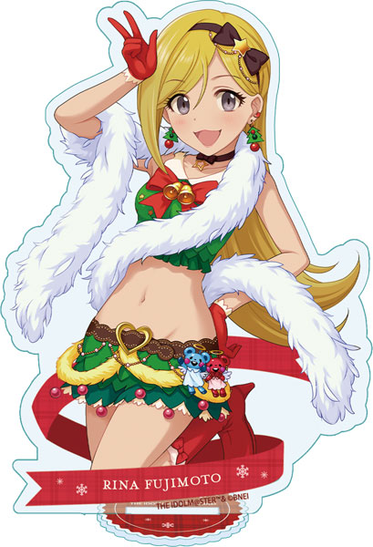 アイドルマスター シンデレラガールズ アクリルスタンド 藤本里奈 クリスマスプレゼント + Ver.[シーズナルプランツ]《在庫切れ》