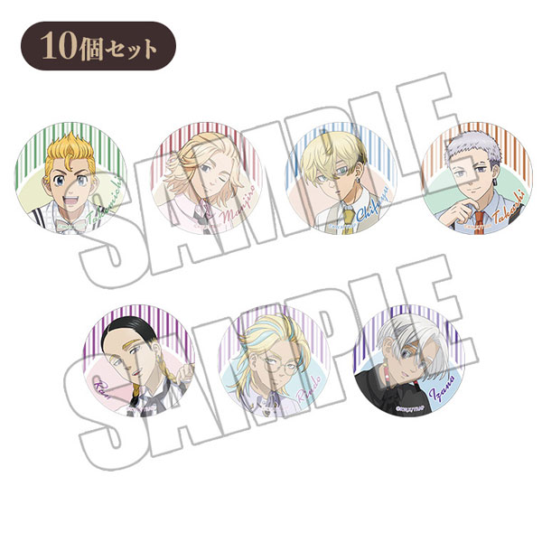 東京卍リベンジャーズ 缶バッジ 10個セット 東京リベンジャーズ ブラインド缶バッジ〈Sweets Party〉10個入りBOX