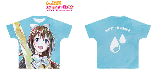 ラブライブ！虹ヶ咲学園スクールアイドル同好会 桜坂しずく Ani-Art フルグラフィックTシャツ ユニセックス L[アルマビアンカ]《在庫切れ》