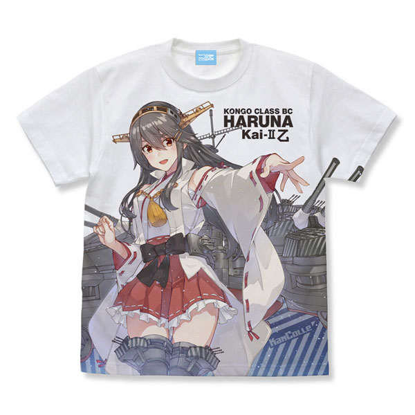 艦隊これくしょん -艦これ- 榛名改ニ乙 フルグラフィックTシャツ/WHITE-S[コスパ]