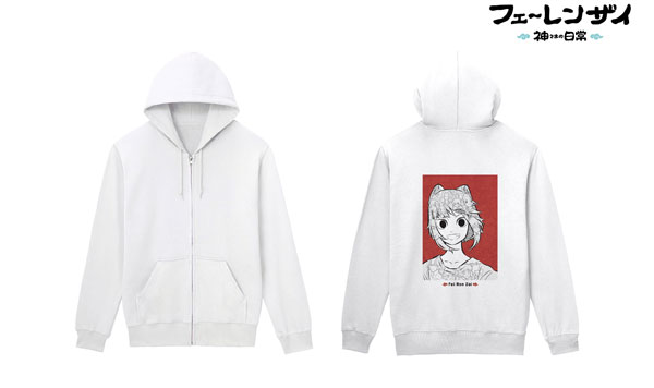 フェ～レンザイ-神さまの日常- バックプリントジップパーカー メンズ XS[アルマビアンカ]《在庫切れ》