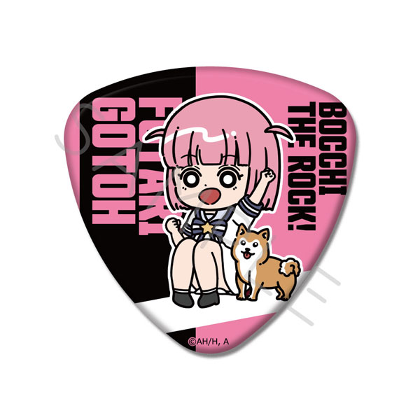アニメ「ぼっち・ざ・ろっく！」 ピック型缶バッジSH(後藤ふたり