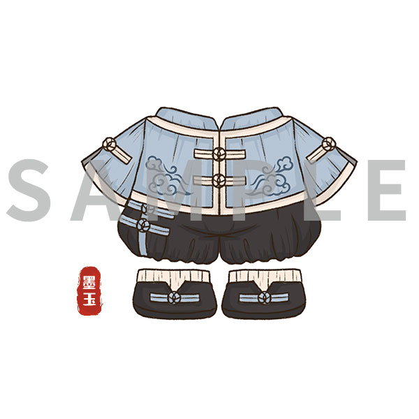 1/3 60cmドール向け冥王星戦士風の衣装セット
