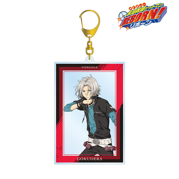 【新品】家庭教師ヒットマンREBORN!　獄寺隼人　BIGアクリルキーホルダー 家庭教師ヒットマンREBORN! アクリルフィギュア 獄寺 隼人 Present ver