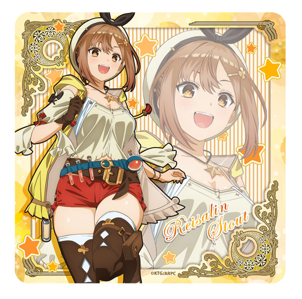 アニメ『ライザのアトリエ ～常闇の女王と秘密の隠れ家～』 ラバーマットコースター[ライザリン・シュタウト][シーズナルプランツ]《在庫切れ》