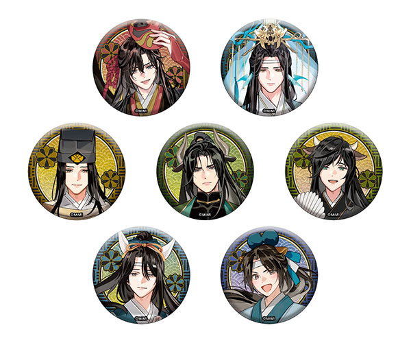 大河幻想ラジオドラマ「魔道祖師」 描き下ろし缶バッジコレクション 
