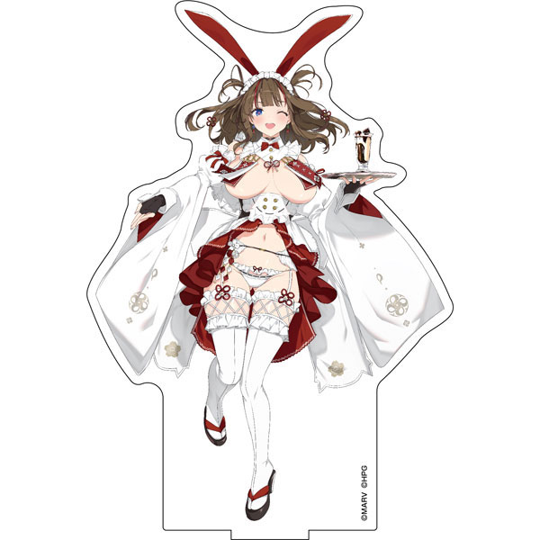閃乱カグラ』 描き下ろしBIGアクリルスタンド 和風バニーver. (4