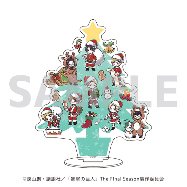 アクリルスタンド「進撃の巨人」37/クリスマスver. デザインB(グラフ