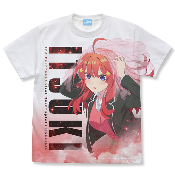 五等分の花嫁∽ 中野五月 フルグラフィックTシャツ/WHITE-L（再販）[コスパ]《０３月予約》