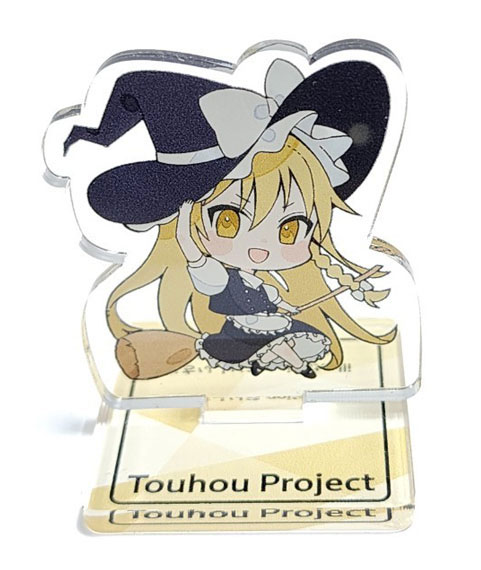 東方project」 霧雨魔理沙 おいしいさめ ミニアクリルスタンド