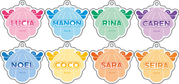 『ぴちぴちピッチ』 アクリルチャームコレクション 8個入りBOX[メディコス・エンタテインメント]《在庫切れ》