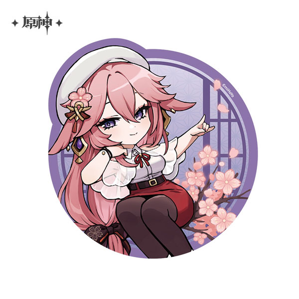原神 ピクニックシリーズ デフォルメキャラマウスパッド 八重 原神 ピクニックシリーズ デフォルメキャラマウスパッド 八重