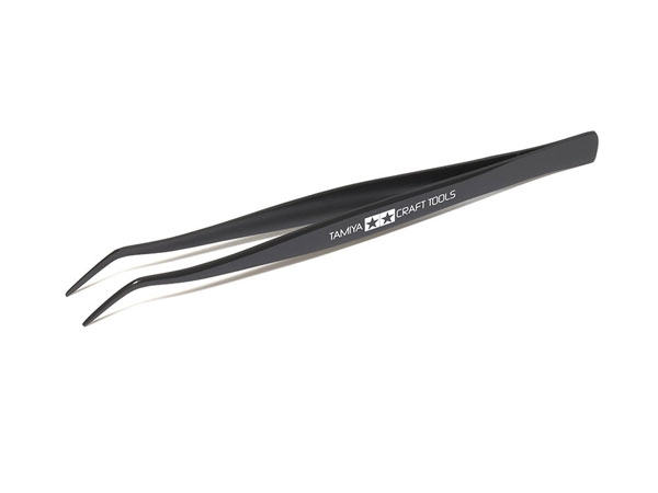 クラフトツール ツル首ピンセット[タミヤ]《発売済・在庫品》