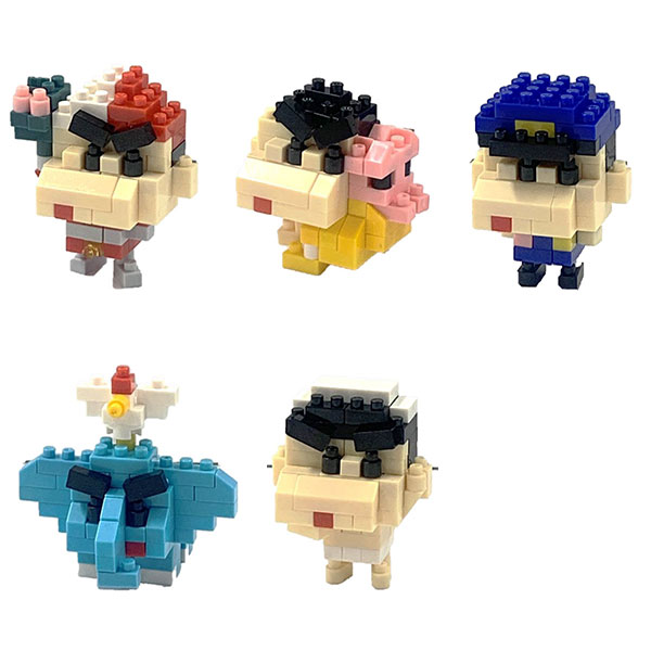 nanoblock(ナノブロック) ミニナノ NBMC_65 映画クレヨンしんちゃん vol.2 6個入りBOX[カワダ]