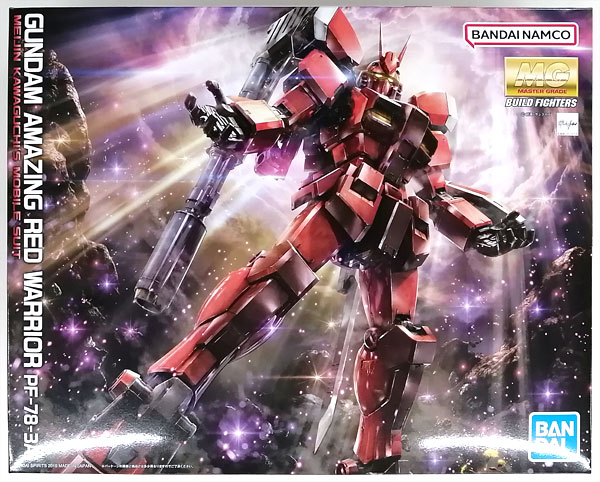 MG 1/100 ガンダムアメイジングレッドウォーリア プラモデル