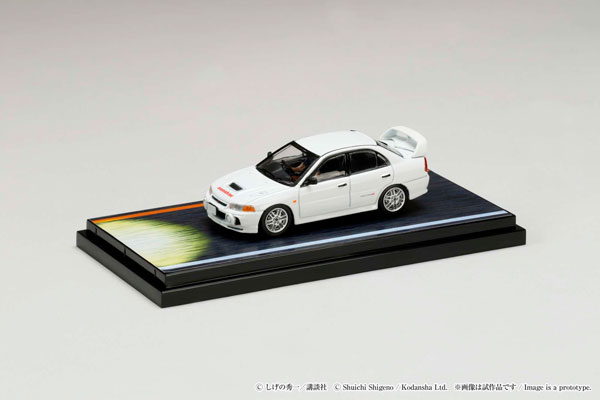 1/64 Mitsubishi Lancer RS Evolution IV / 頭文字 D VS 藤原拓海 岩城清次ドライバーフィギュア付き[ホビージャパン]