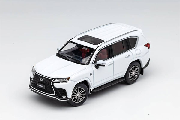 1/64 Lexus LX600 F SPORT - (LHD) ホワイト[ゲインコーププロダクツ]