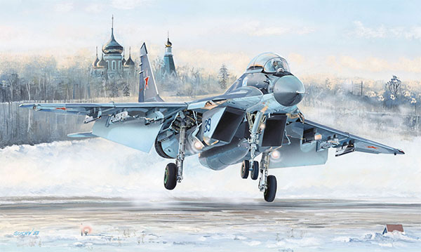 1/48 エアクラフトシリーズ MiG-29K フルクラムD プラモデル