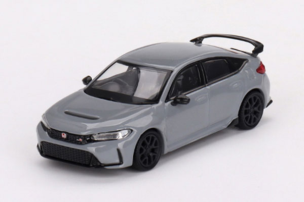 1/64 Honda シビック Type R 2023 ソニックグレーパール(左ハンドル)[MINI GT]