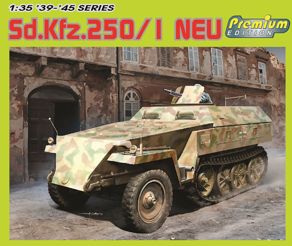 1/35 WW.II ドイツ軍 Sd.Kfz.250/1 ノイ 装甲兵員輸送車 マジック