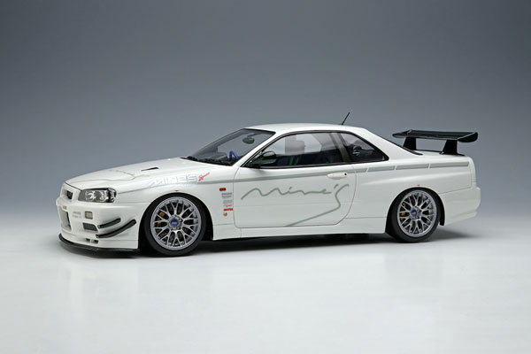 1/18 マインズ スカイライン GT-R (BNR34) V・spec N1 2012 (BBSホイール)[メイクアップ]