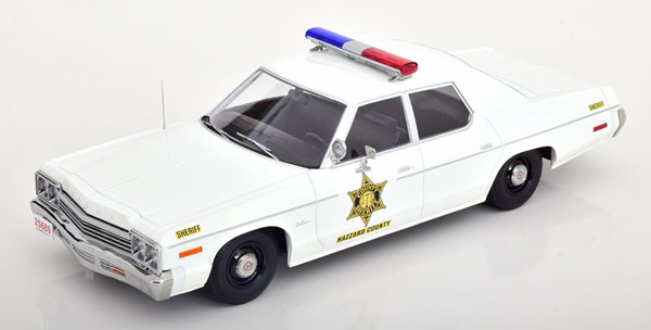1/18 Dodge Monaco 1974 Hazzard County Police[KKスケール]