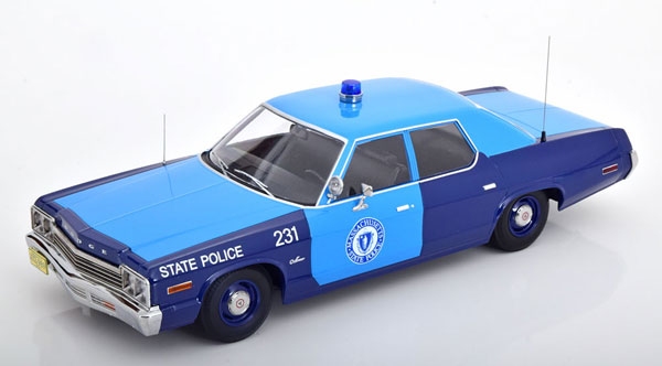 1/18 Dodge Monaco 1974 Massachusetts State Police[KKスケール]