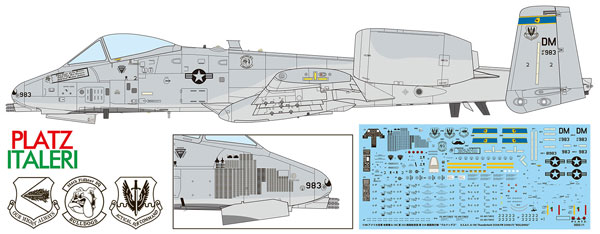 1/48 アメリカ空軍 攻撃機 A-10C サンダーボルトII 第354戦闘飛行隊