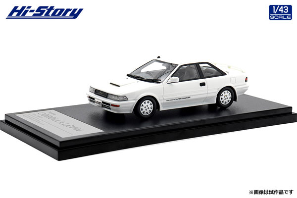 1/43 Toyota COROLLA LEVIN GT-Z (1987) スーパーホワイトII