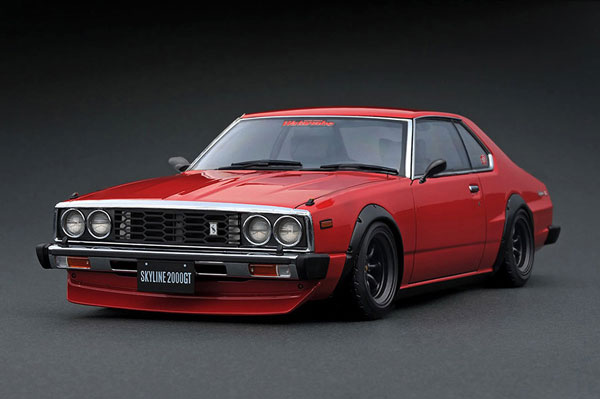 1/18 イグニッション　日産　スカイライン　2000 GT-ES（C210） ignition model 1/18 NISSAN Skyline 2000 GT-ES (C210) Black