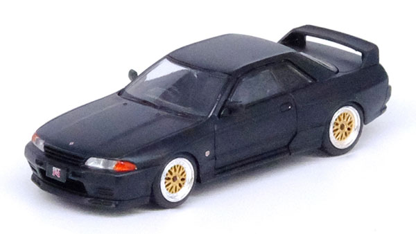1/64 Nissan スカイライン GT-R (R32) マットブラック The Diecast